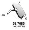 VW 1K6253609F End Silencer